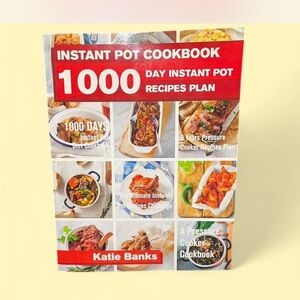 Instant Pot Cookbook by Katie Banks - Bold Red Cover